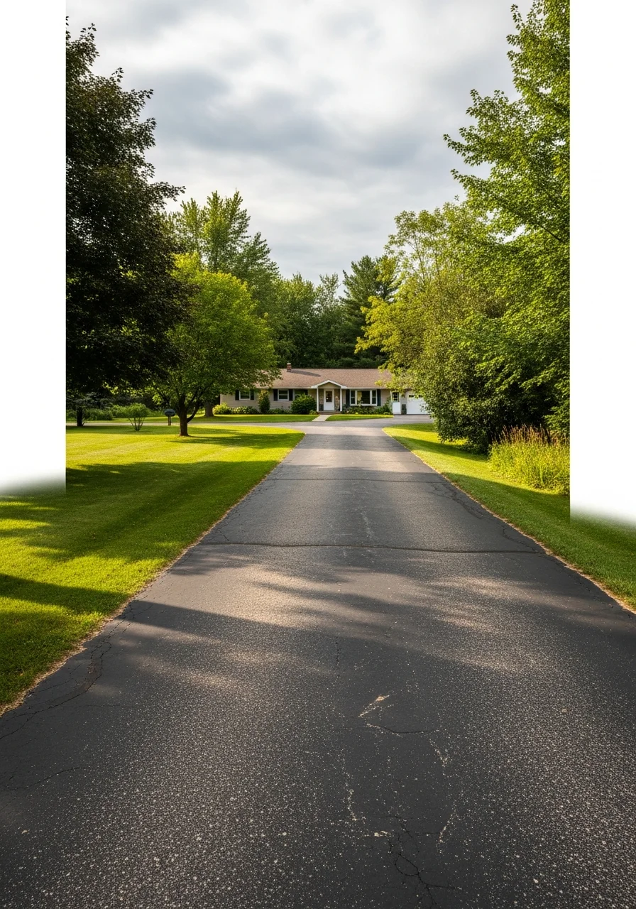 Rural property near Ladysmith showing well-maintained home and natural surroundings.