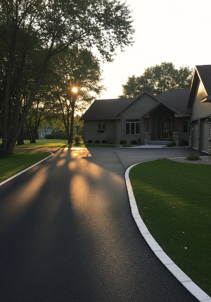 Residential home in Rice Lake with quality exterior finishes and landscaping.